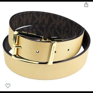 Gold Michael Kors Belt